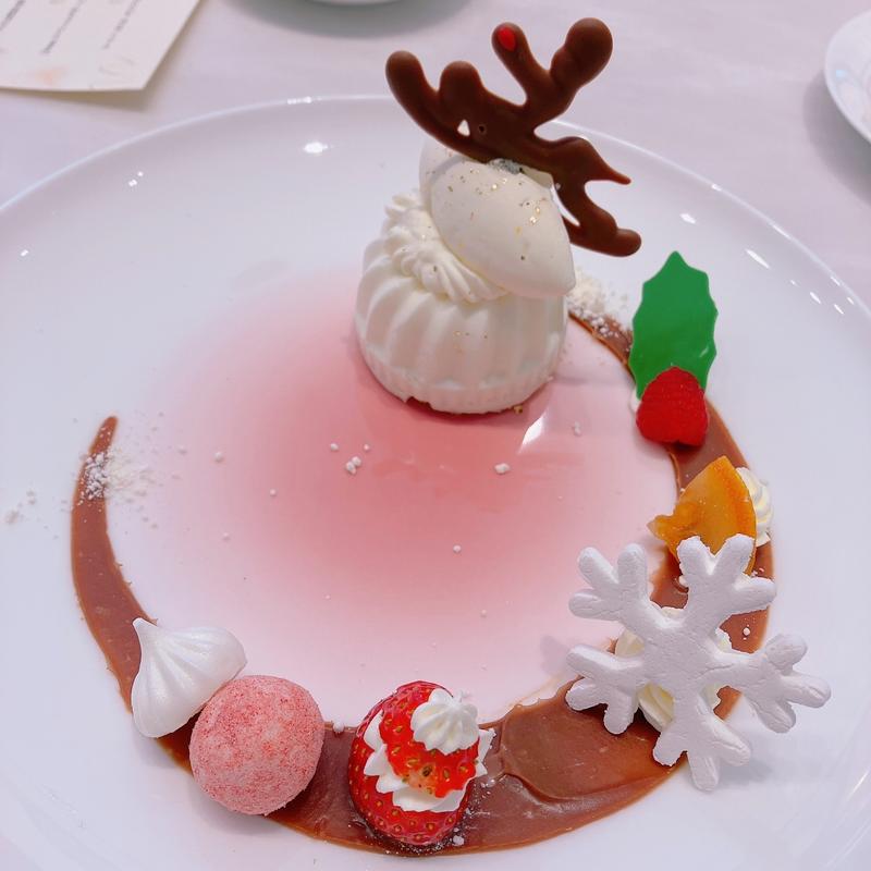 サンタとトナカイの聖夜の贈り物(アニヴェルセル カフェ みなとみらい横浜)