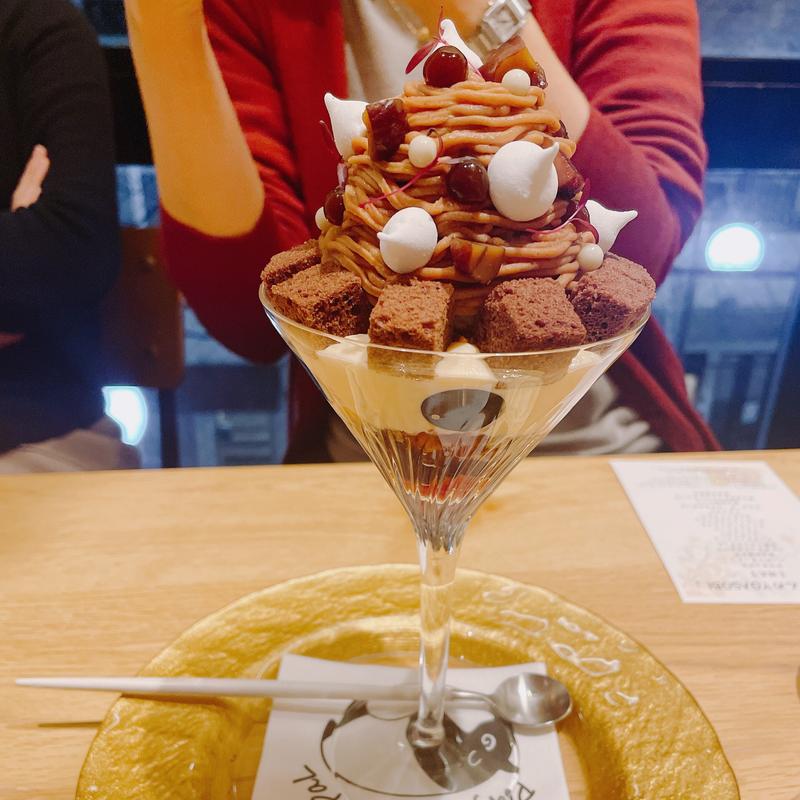 栗巣さんのYOASOBI(夜パフェ専門店 パフェテリア パル心斎橋)