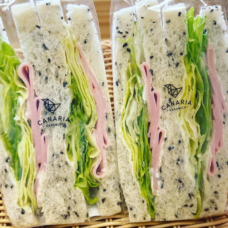 レタスハムサンド(Canariasandwich)