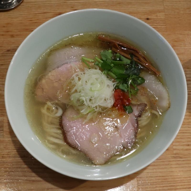 塩そば(地球の中華そば)