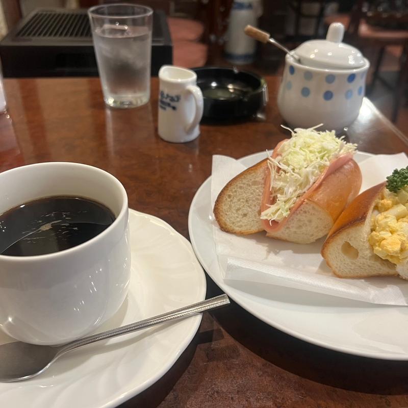 ロールパンセット(喫茶MOMO)