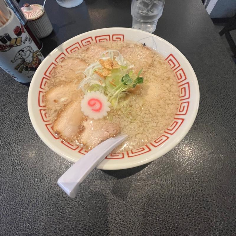 こってり背脂中華そば(中華そば きび)