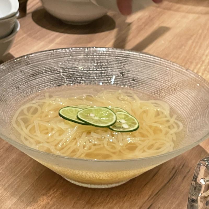 すだち冷麺(焼肉 牛宮城)