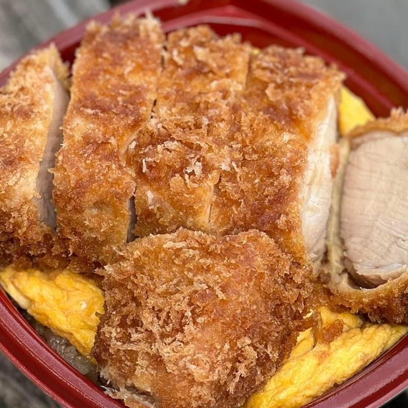 焼きカツ丼(ロース150g位)(とんかつ丸七 月島店)