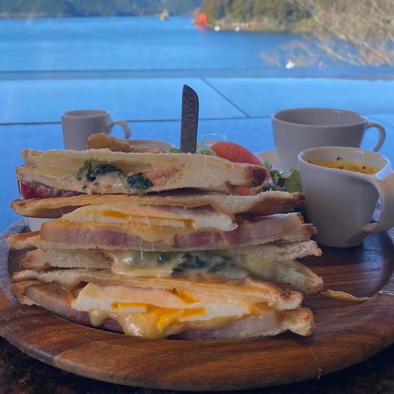 特製ホットサンド・プレート(ベーカリーアンドテーブル箱根 （Bakery＆Table）)