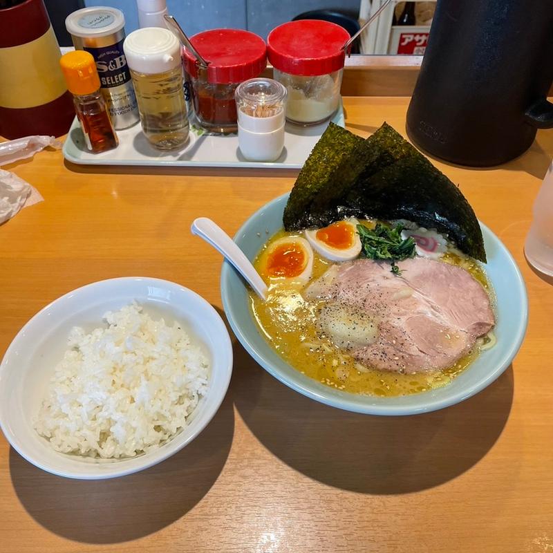 げんこつ味玉ラーメン(めんや焔)
