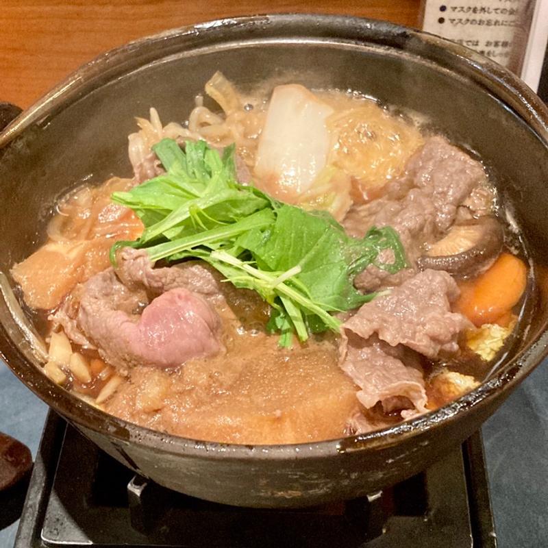 牛すき焼き定食(横濱牛鍋 善)