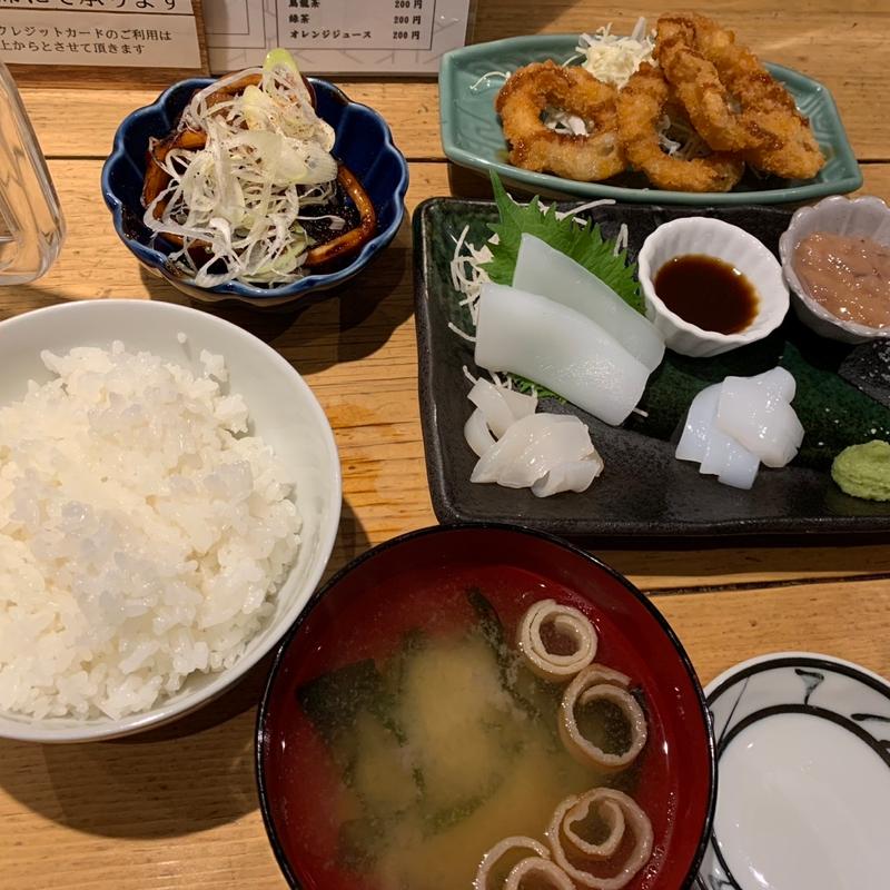 イカ三昧定食(ととまろ)
