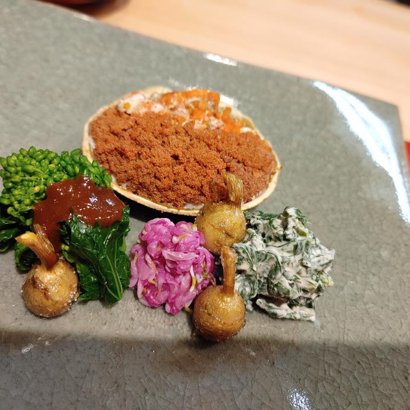 香箱蟹(料理屋　染川)