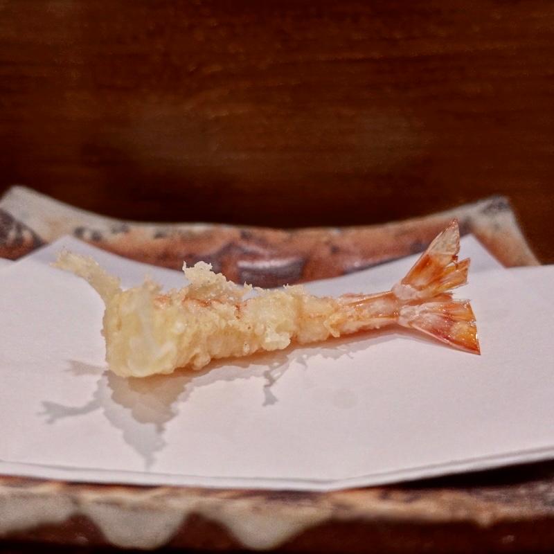 海老(天ぷら ふく西 禅と匠)