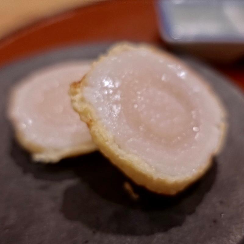 帆立(天ぷら ふく西 禅と匠)