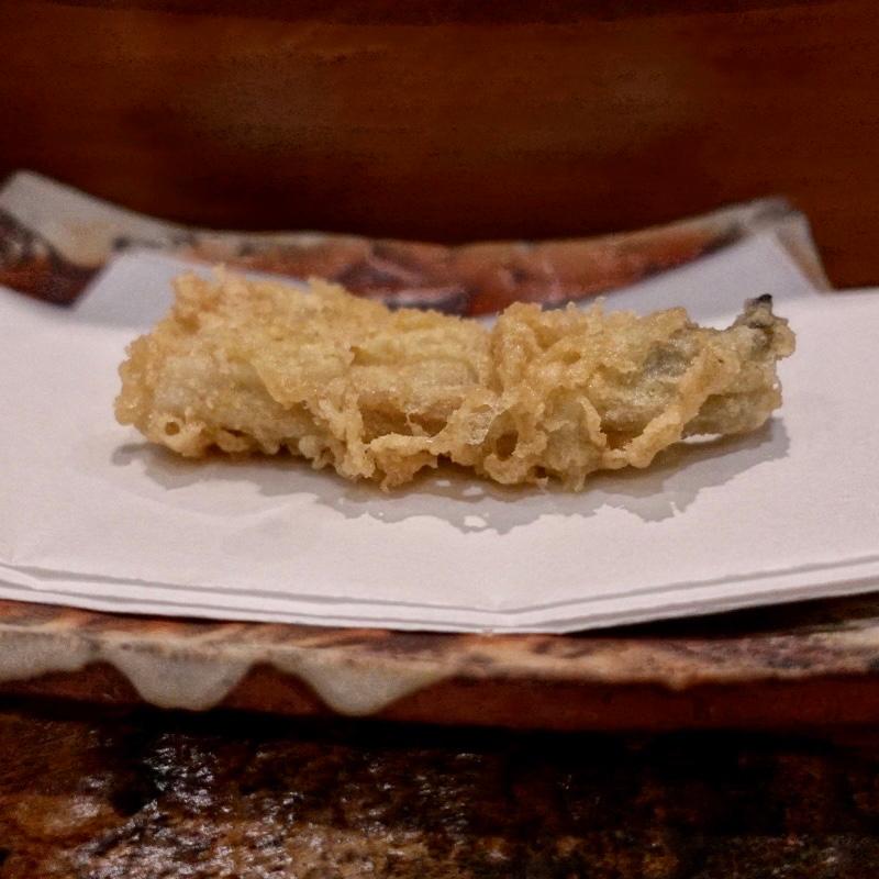 穴子(天ぷら ふく西 禅と匠)