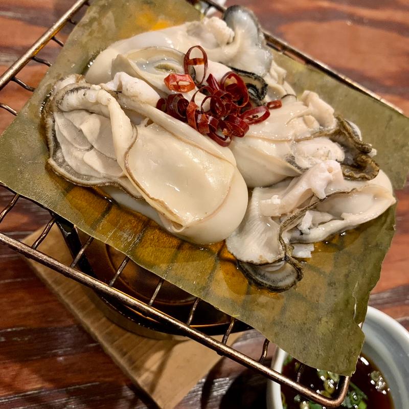 カキ焼き(鬼っ子)