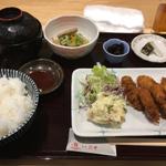 カキフライ定食