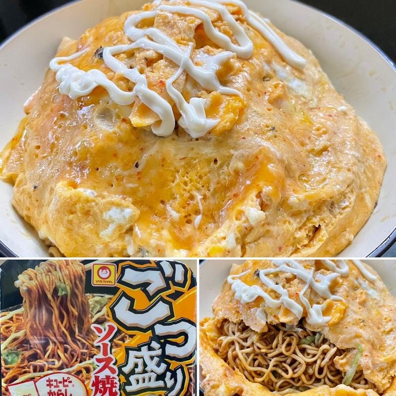 オムそば(トライアル八千代店食料品売り場)