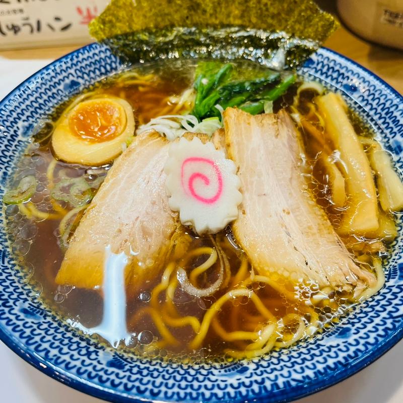 生姜醤油らーめん(ちゃーしゅーや武蔵万代店)