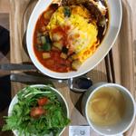 トマトチーズ&デミオミライスセット(イオン 豊橋南店)
