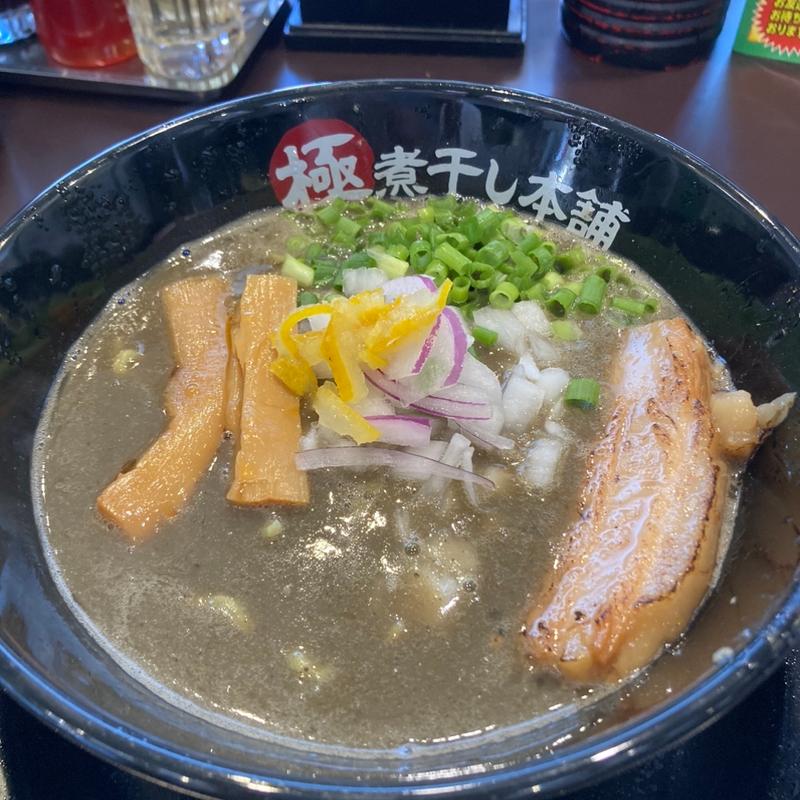 どろ煮干しらーめん(極 煮干し本舗 荒川沖店)