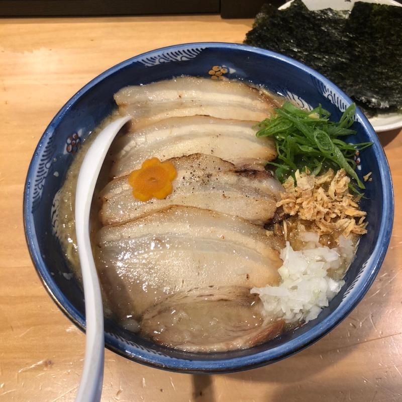 叉焼純粋豚そば(なかご)