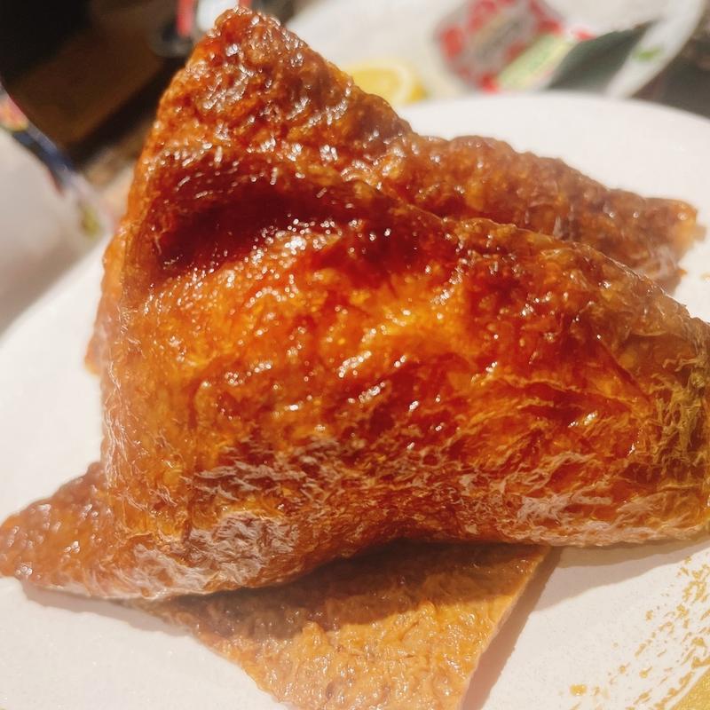 黒糖いなり寿司(がってん寿司 綾瀬店)