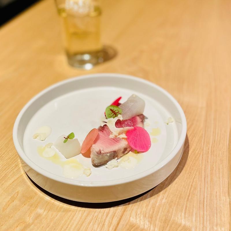 ランチコース　本日の前菜(ベルトラン ラーシェ ル ブルターニュ 神楽坂)