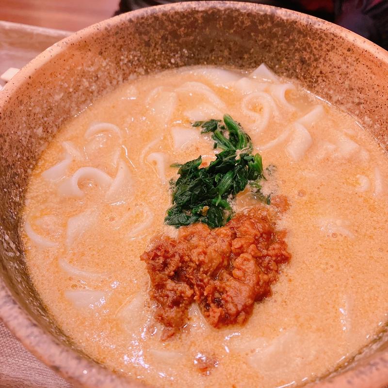 ごま坦々きしめん(コメダ和喫茶 おかげ庵 横浜ランドマークプラザ店)