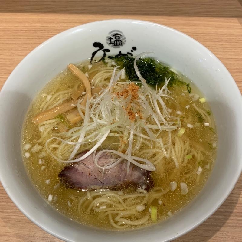 塩ラーメン(せたが屋 ひるがお 駒沢本店)
