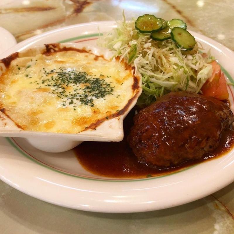 グラタン＆ハンバーグ(レストラン東洋 （トウヨウ）)