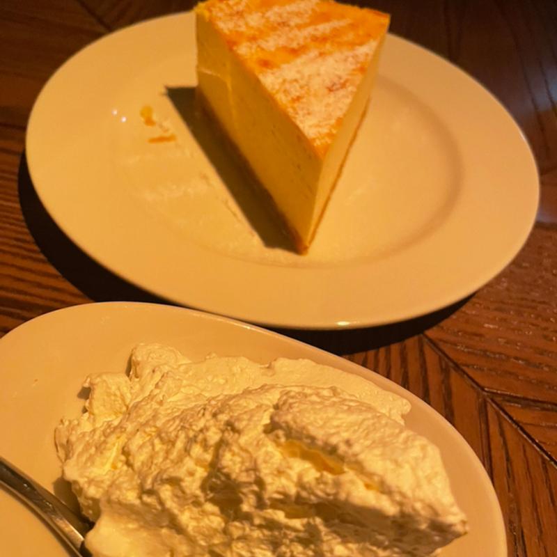 チーズケーキ(Peter Luger)