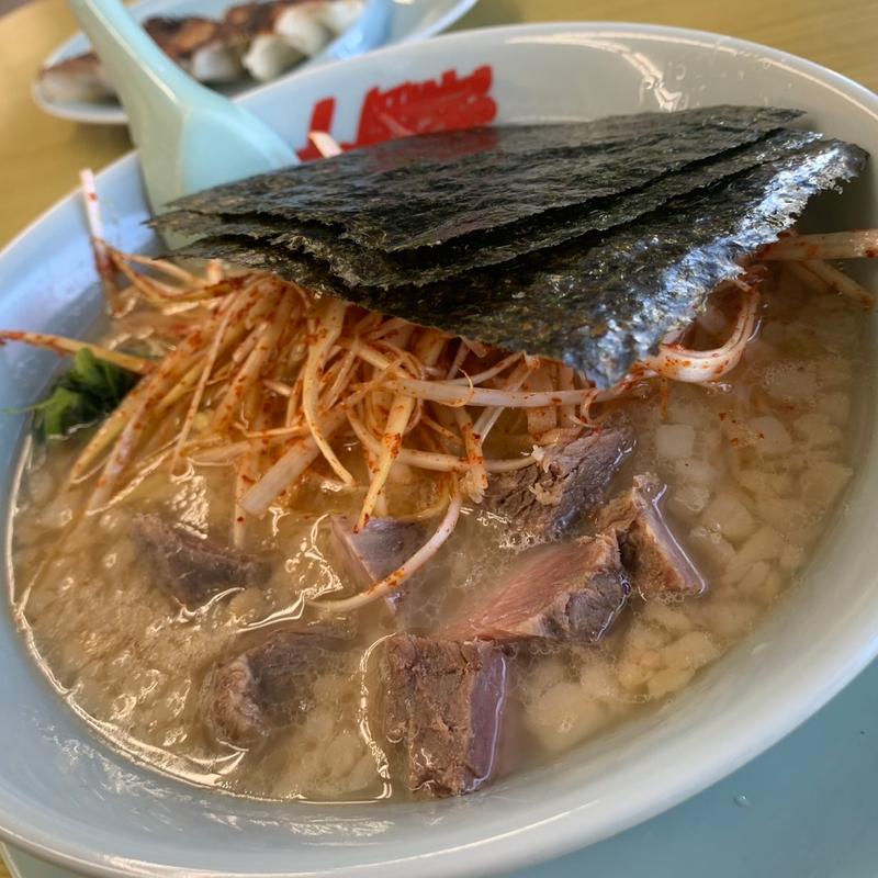 醤油ピリ辛ネギラーメン(ラーメン山岡家 北広島店)
