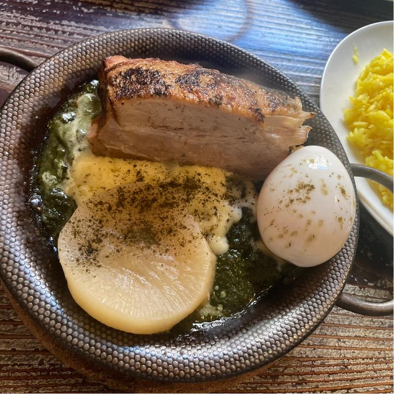 ポークカレー（ほうれん草）(ヨゴロウ （YOGORO）)