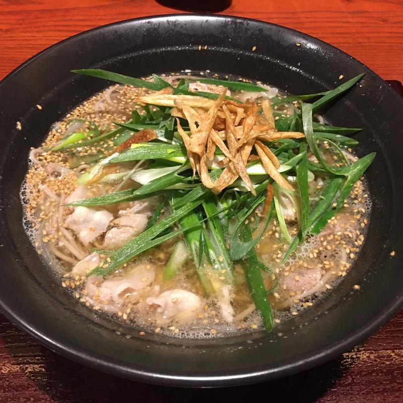 肉そば(蕎麦しゃぶ 総本家 浪花そば)