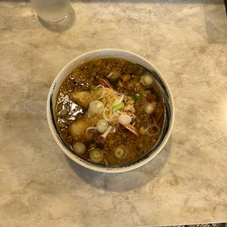 海老天かしわそば(田舎そば本店)