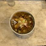 海老天かしわそば