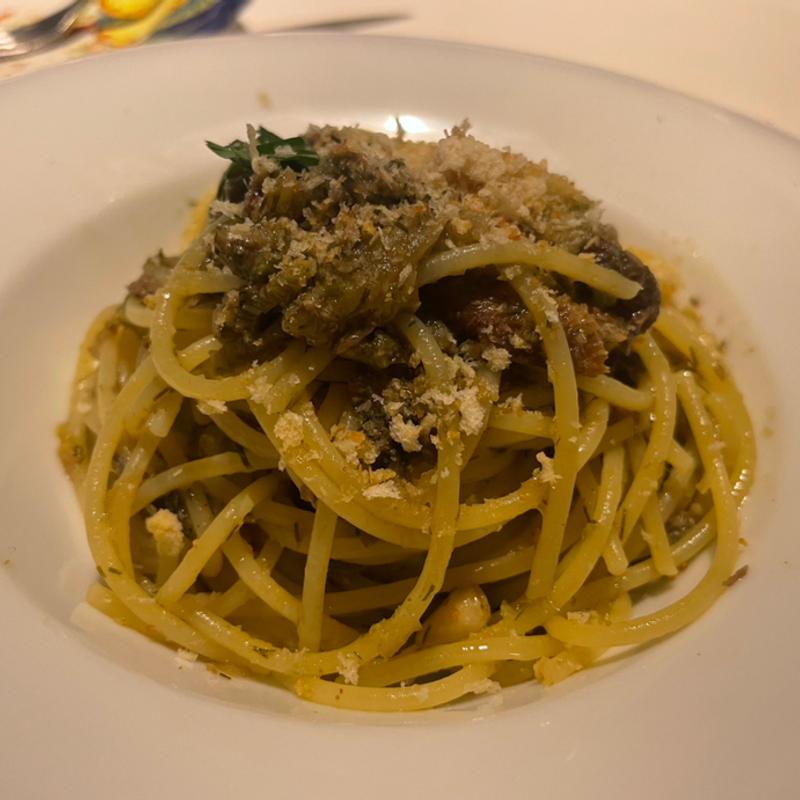 シチリア風 イワシとウイキョウのスパゲッティ(erba （旧店名：Brianza 6.1）)