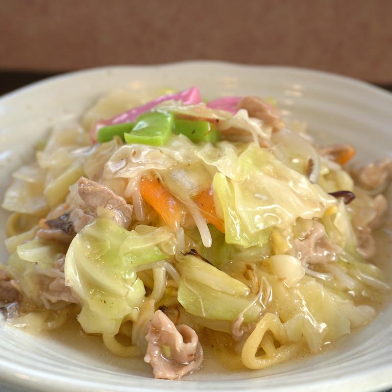 太麺皿うどん(大村湾パーキングエリア(上り線) スナック・フードコート)