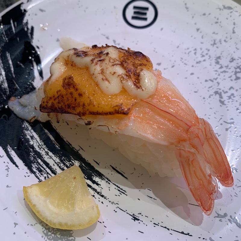 えびマヨチーズ炙り(回転寿司みさき アリオ北砂店)