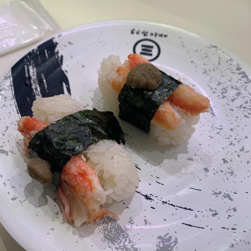 本ずわい蟹爪下(回転寿司みさき アリオ北砂店)