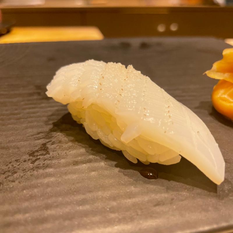 アオリイカ(横浜 鮨 黒潮海閤)