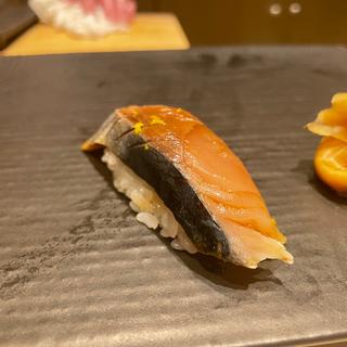 しめ鯖(横浜 鮨 黒潮海閤)