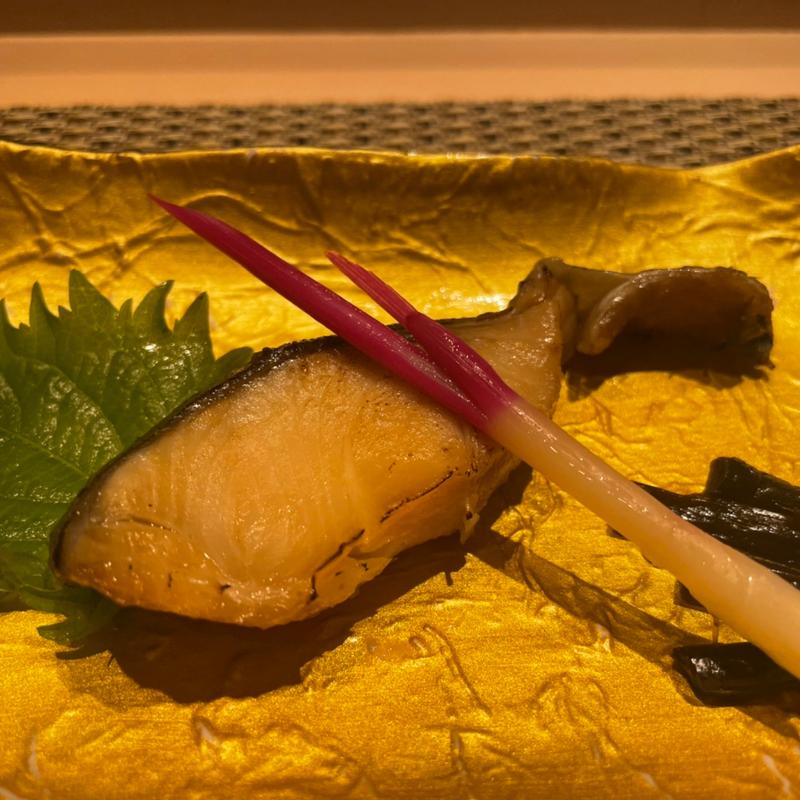 銀鱈幽庵焼き(横浜 鮨 黒潮海閤)