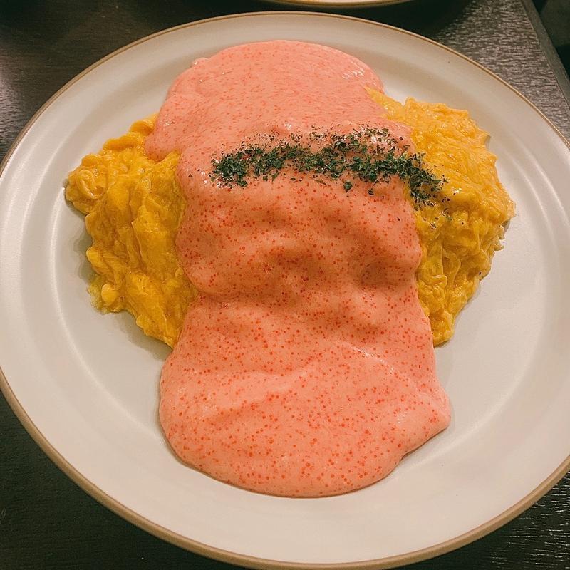 明太クリームオムライス(フェリーチェ)