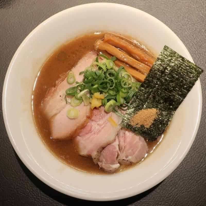 豚骨魚介蕎麦(百合の咲く場所)