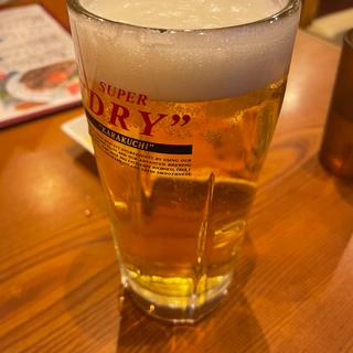 生ビール アサヒスーパードライ(花は咲く 新中野本店)