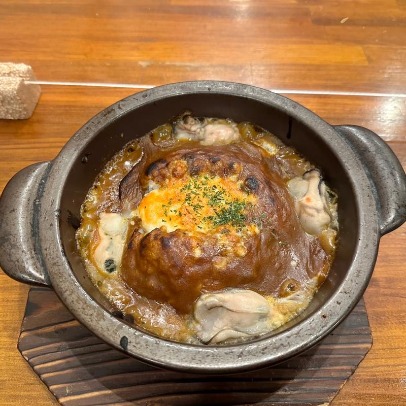 カキの焼きカレー(伽哩本舗)