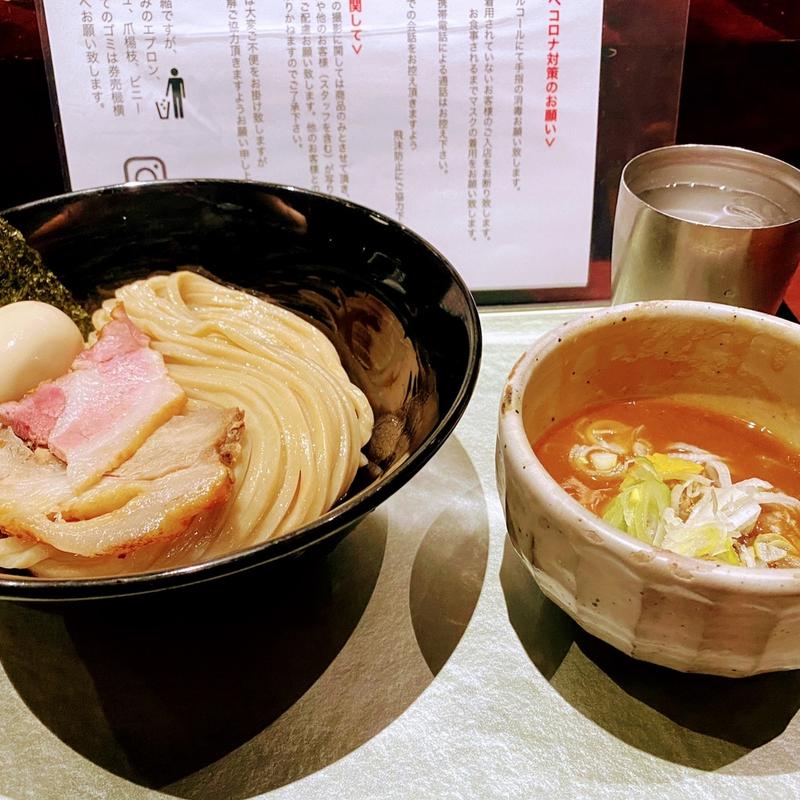 つけ麺味玉付き(つけ麺 繁田)