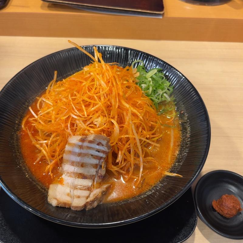 辛ネギ味噌らーめん(五穀みそらーめん 味噌屋蔵之介 ふじみ野大井店)