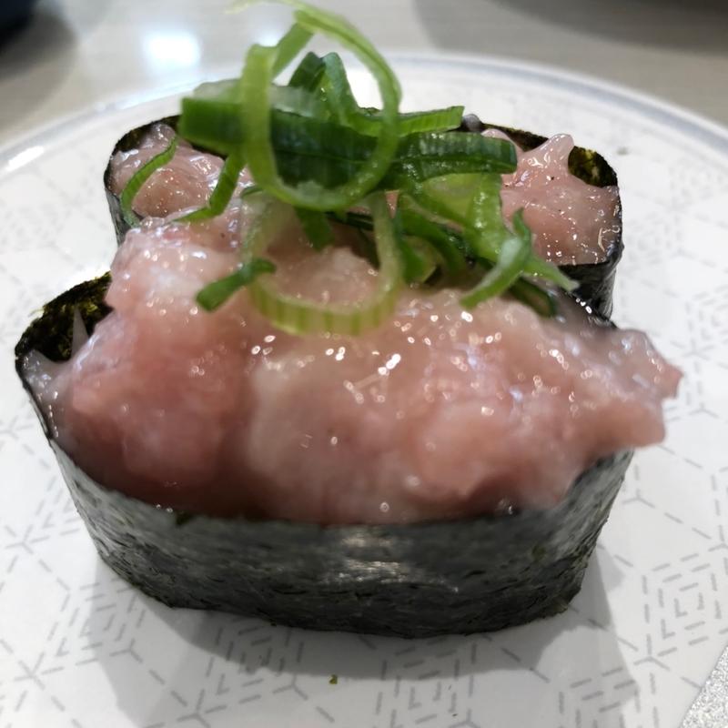 大トロ軍艦(はま寿司 恵庭店)