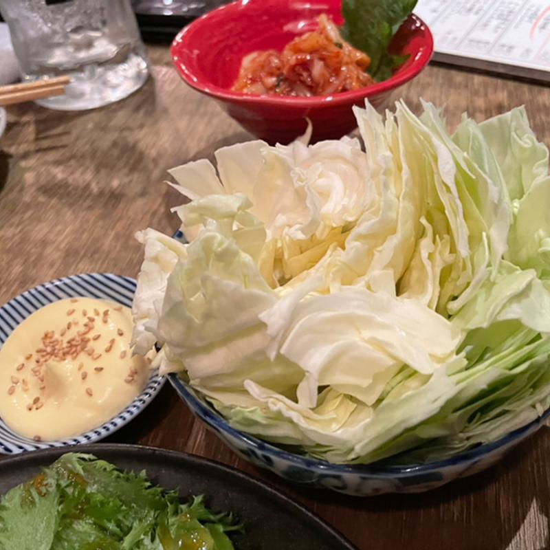 キャベツ＆マヨ(宮崎もも焼き専門店 太一)