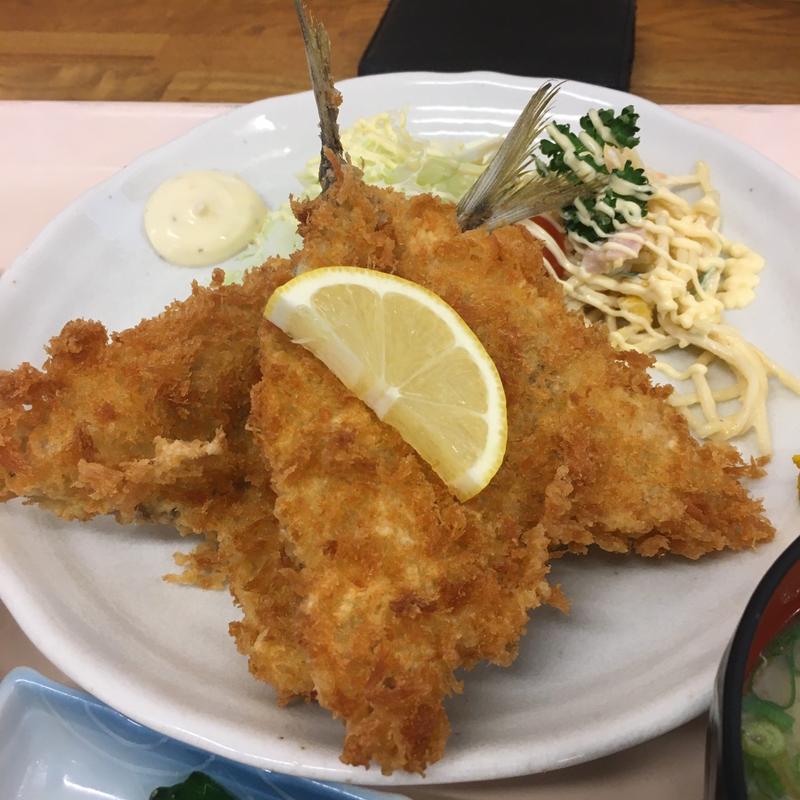 アジフライ定食(きくち )